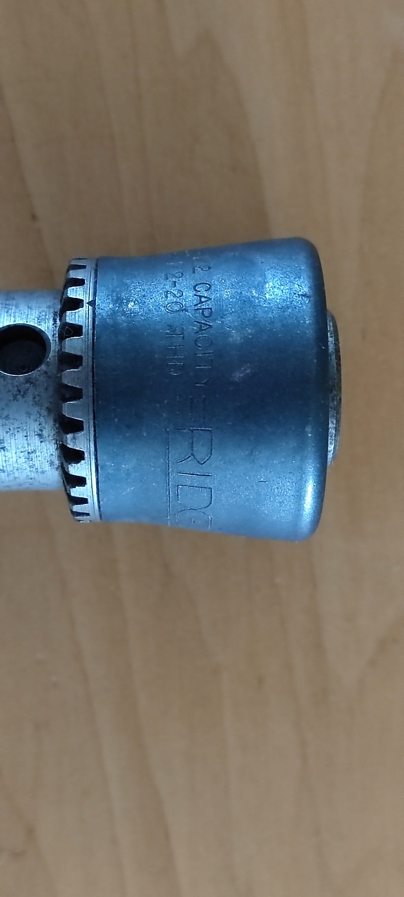 RIDGID Supreme Drill Chuck Head Model No. with Key .50 Capacity with .50 to 20 Thread image 6