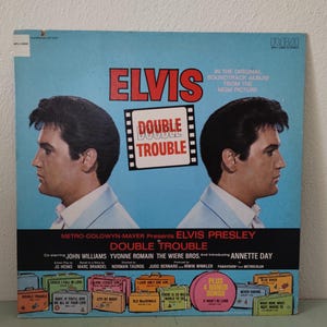 エルヴィス・プレスリー ダブル・トラブル ビニール LP RCA ALP1-2564 エルヴィス・ザ・ペルヴィス