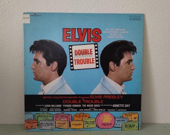 Elvis Presley Double Trouble Vinyl LP By RCA ALP1-2564 Elvis The Pelvis