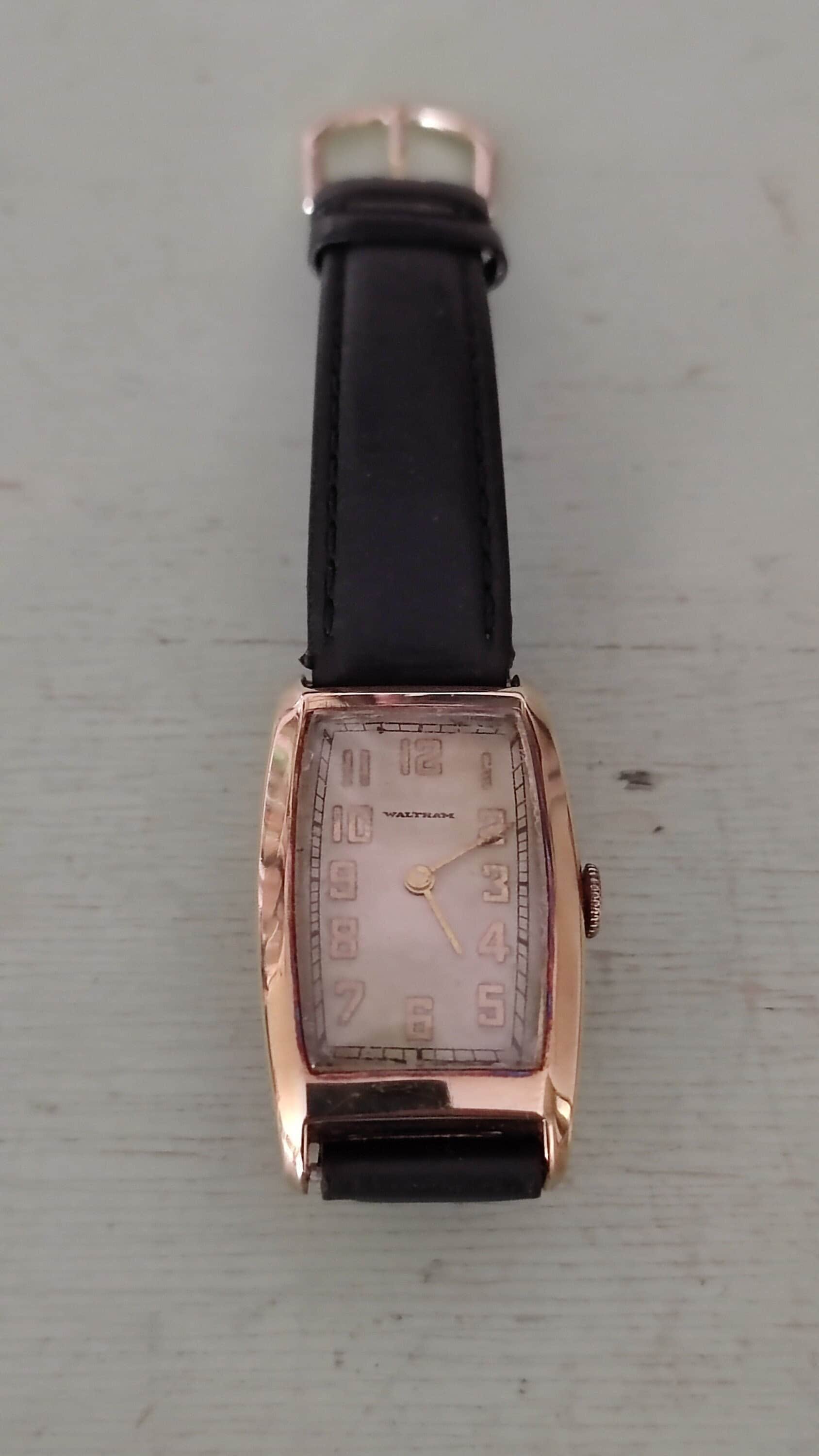 Waltham 14K Solid Gold Manual Wind 1930