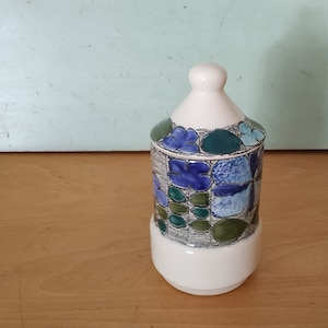 Eduardo Vega Poterie Bidon Jar Cuenca Équateur c. années 1960
