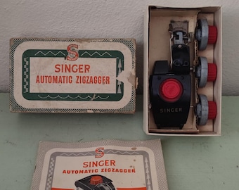 Singer Automatic Zigzagger with Instruction Manual No. 161102