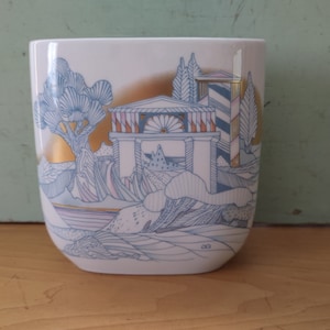Bjørn Wiinblad  Rosenthal Studio-Line Vase Shirakawa Village Landscape