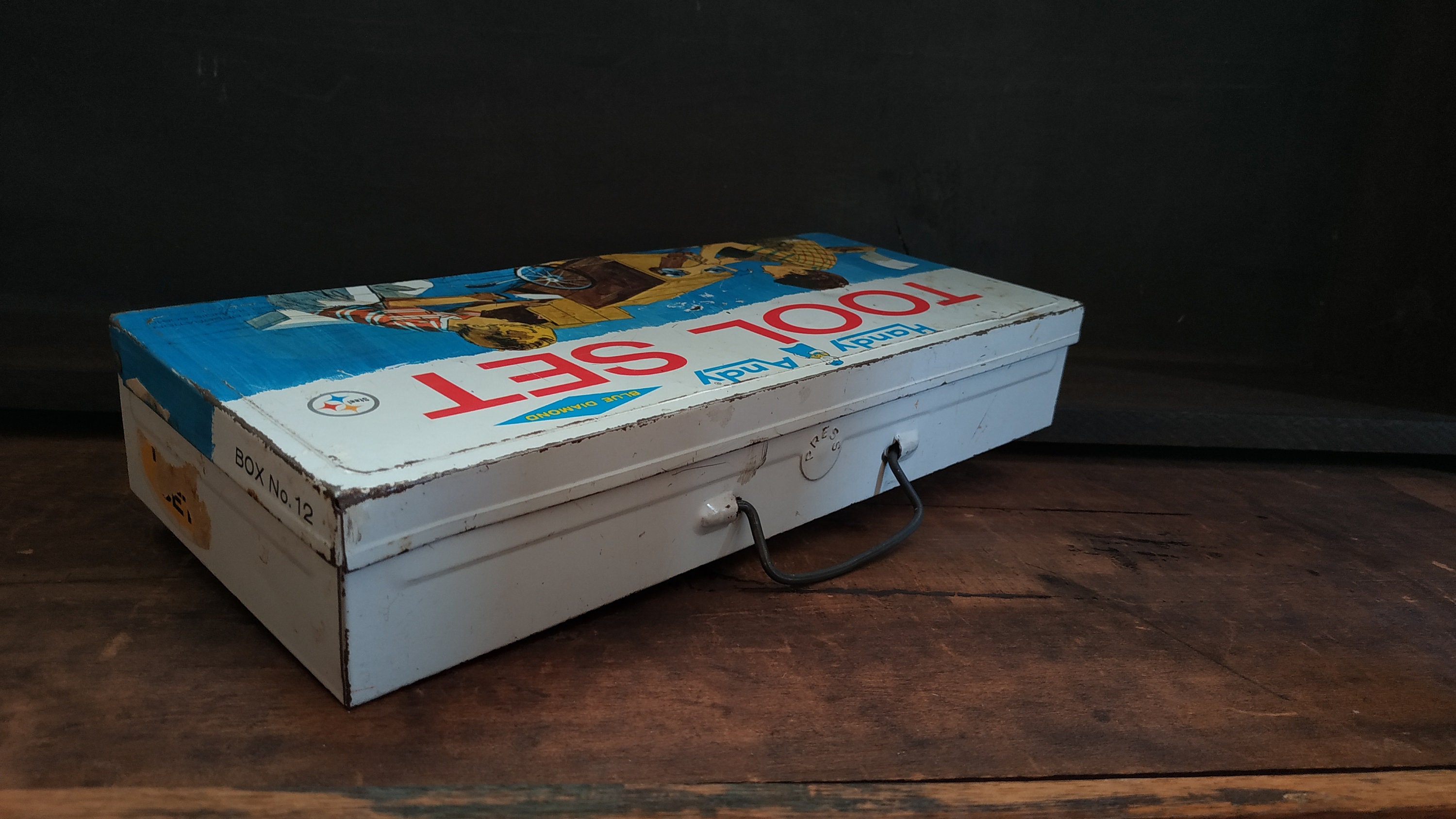 Handy Andy Tools Set Metal Box 1972 Box No. 12 - Etsy