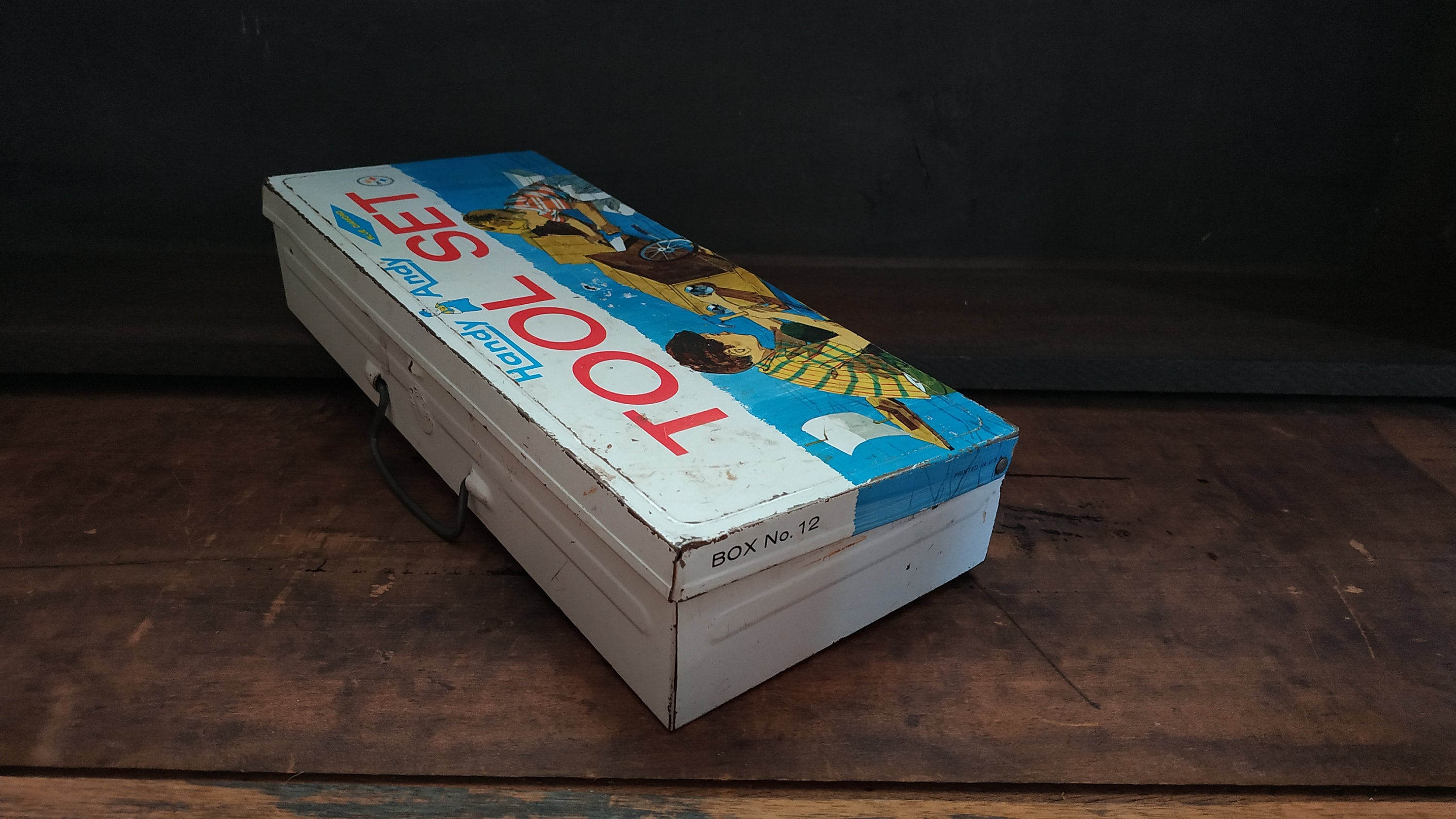 Handy Andy Tools Set Metal Box 1972 Box No. 12 - Etsy