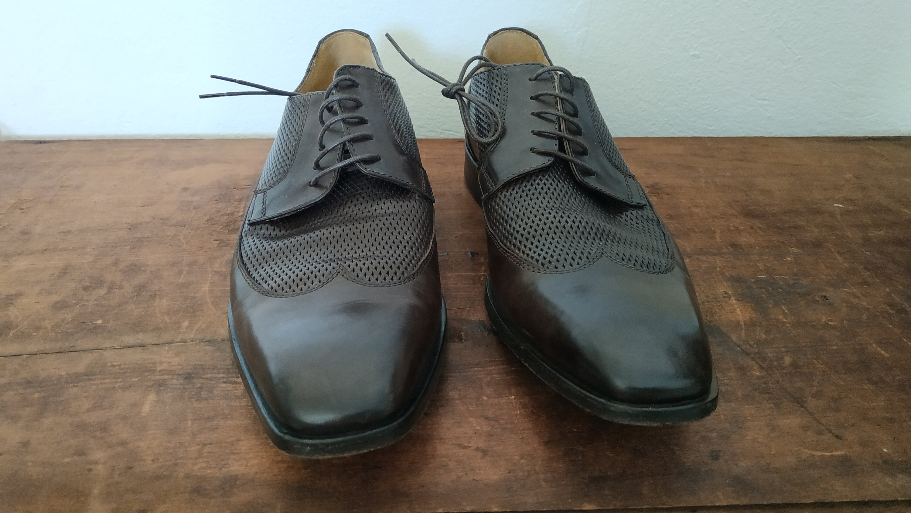 Paul Fredrick Shoes - Leather Shoes Style and Comfort Size 9 M Made In Italy il_fullxfull.3036034726_dsli.jpg main image 2