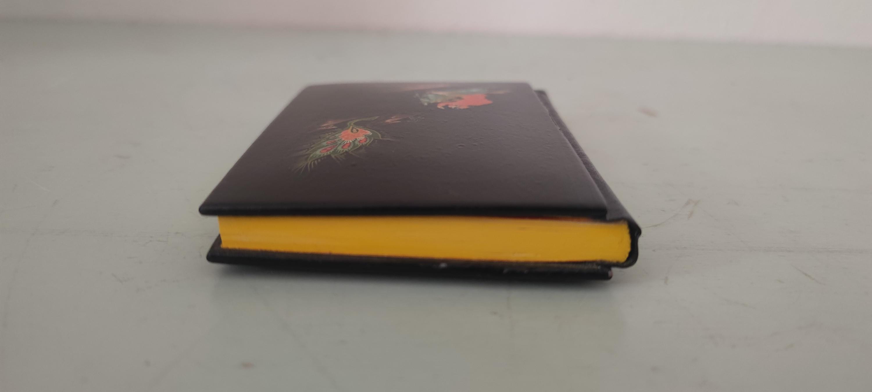Russian Palekh Lacquered Miniature Address Pocket Book - Etsy UK