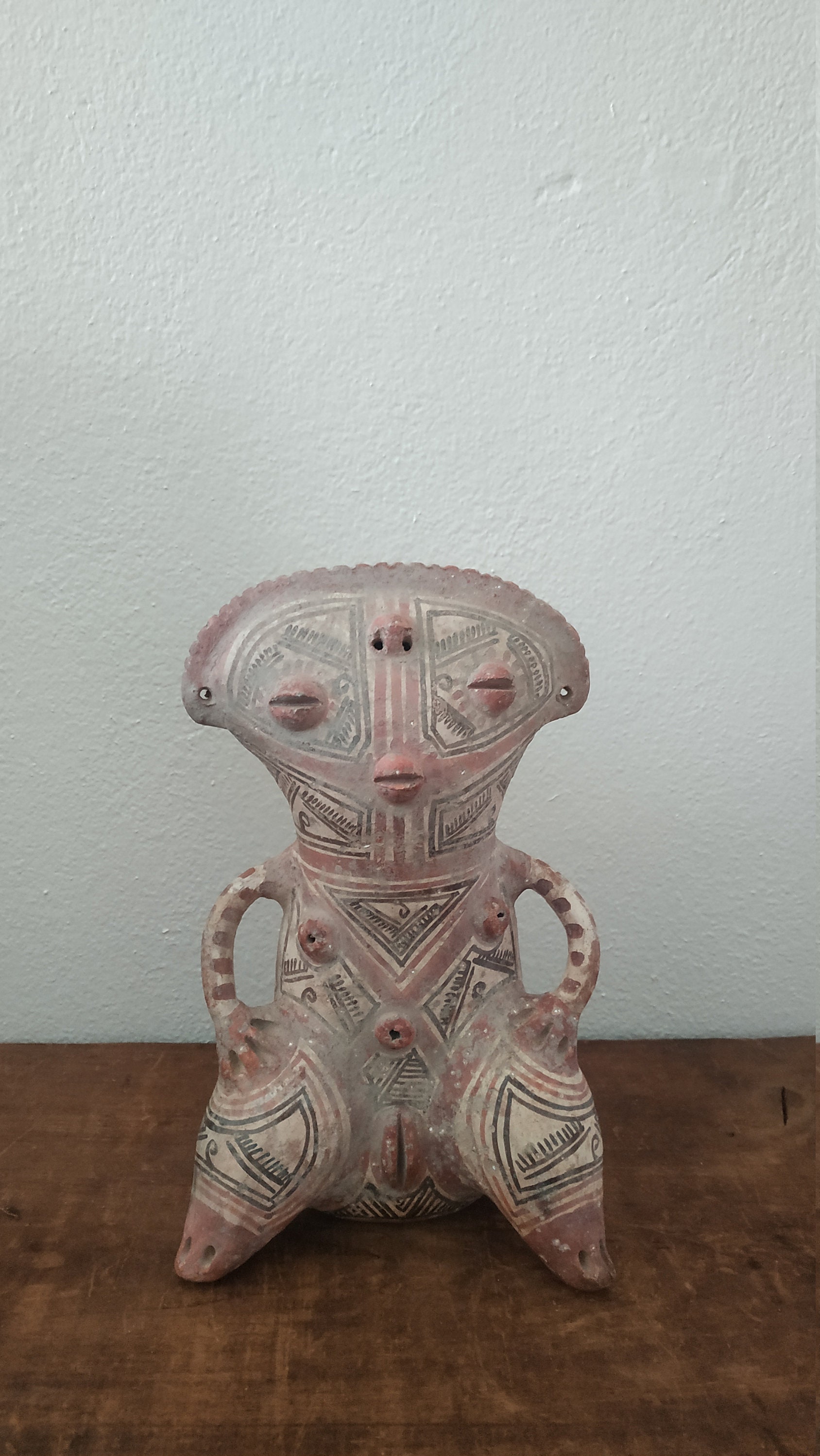 Pre-columbian Terracotta Female Fertility Sculpture Venezuela