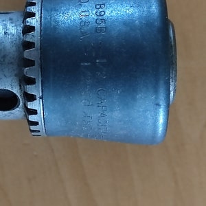 RIDGID Supreme Drill Chuck Head Model No. with Key .50 Capacity with .50 to 20 Thread image 5