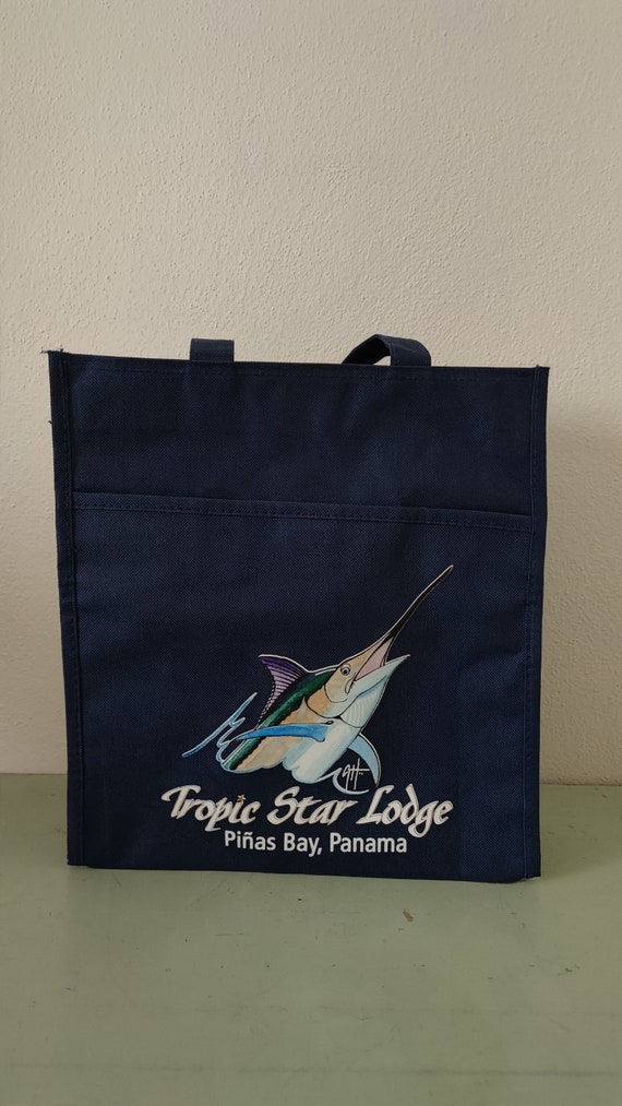 Vintage Guy Harvey Sailfish Tote Bag Pinas Bay Pan