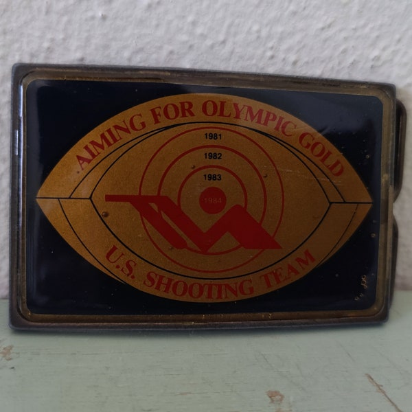Shooting Belt Buckle Etsy