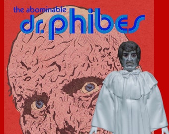 The Abominable Dr. Phibes - Professional Life-size Resin Bust - Etsy