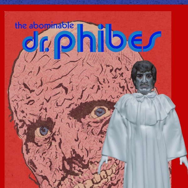 The Abominable Dr Phibes - Vincent Price 12cm Model Figure - Cult Horror UK Figurine