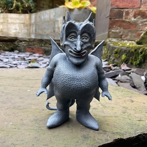 Penda’s Fen Demon- ‘Garden Gnome’ 15cm Hand Painted Resin Figurine Model - Cult Action Art Doll Figure Gift Collectible
