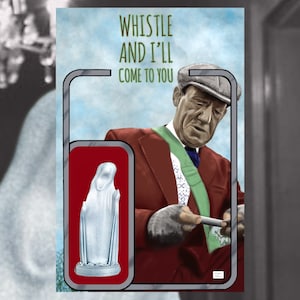 Whistle And I’ll Come To You - A Ghost Story For Christmas Figurine - Action Art Doll Figure M R James Michael Hordern