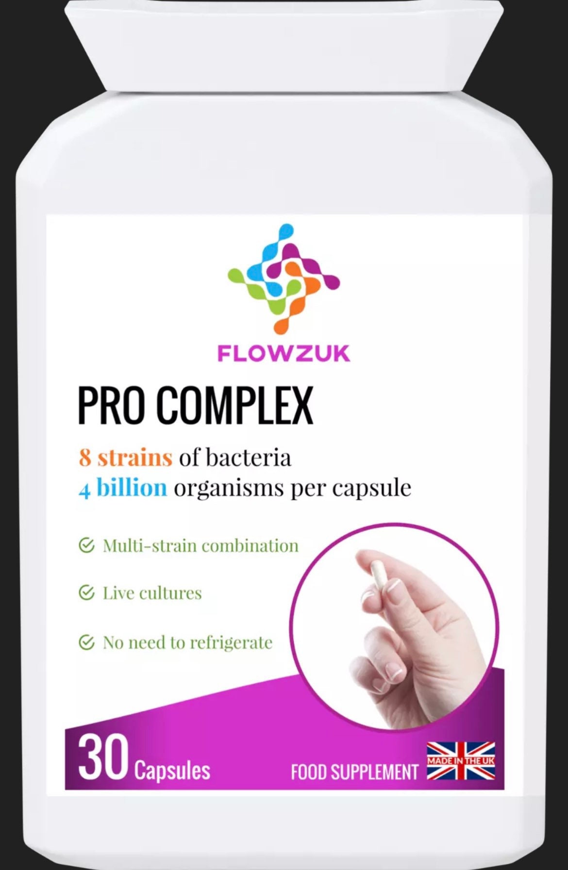 Pro Complex Probiotic Multi Strain High Strength Bacteria Etsy