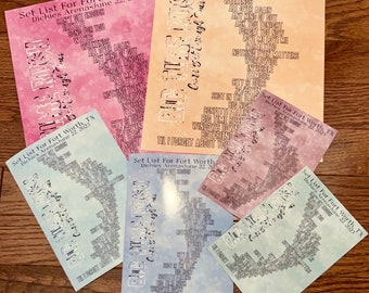 BIG TIME RUSH, Elenco dei set del tour Big Time Rush, Elenco dei set del tour personalizzato, Elenco dei set del tour non ne ho mai abbastanza