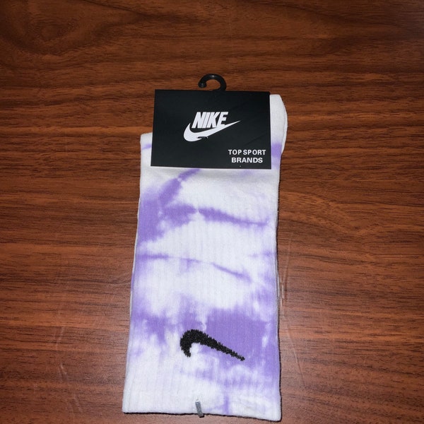 Nike tie dye socks 100% cotton