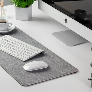 Felt desk mat 5mm felt thickness. Can be Extra large-XXL Desk mat.