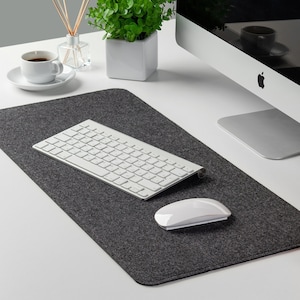 Desk writing pad, desk mat 900 mm width. 2 coasters for free same color as order.
