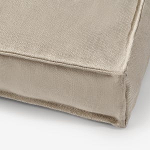 100% Linen Cushion Covers. Natural Linen color, not dyed fabric Custom bench cushion covers. 1-6&quot; thickness