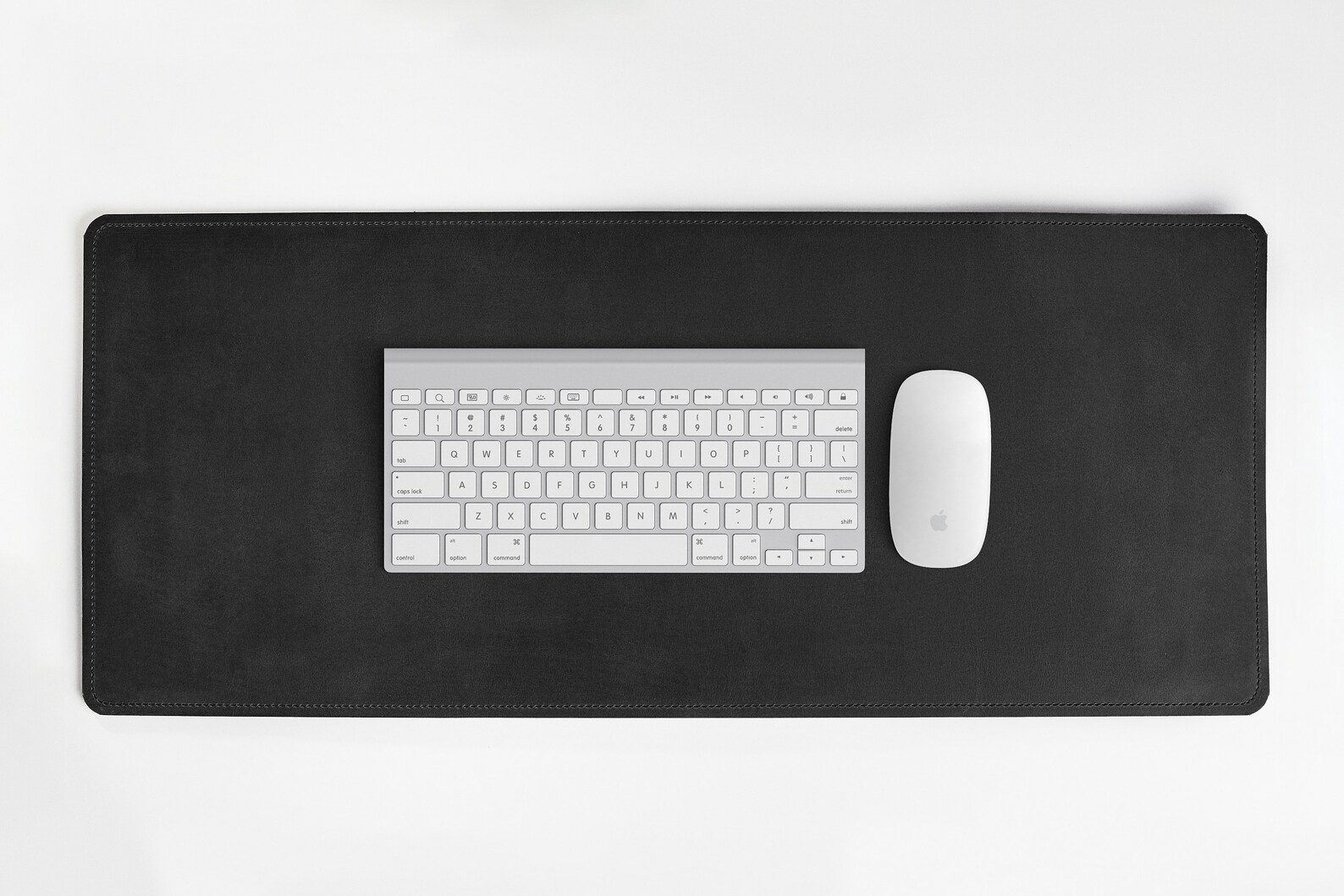 Leather Desk Mat. Felt Base to Carry Desk Surface. Handmade Etsy