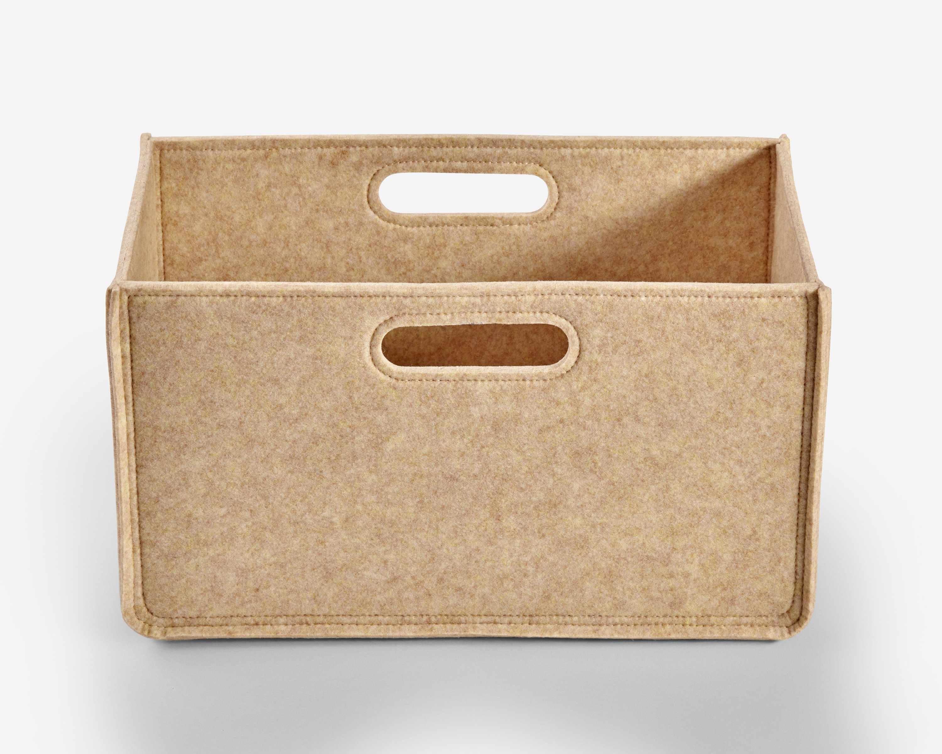 Premium felt storage box. Modern household storage. Custom size cubbies