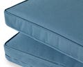 SUNBRELLA® bench cushion covers. Replacement outdoor cushions. product logo