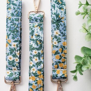 Rifle Paper Company Keychain Wristlet Pretty Key Chain Accessory Mother's Day Gift Floral Cottagecore Fabric 1