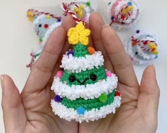 Crochet Christmas Tree Ornament | Display | Decoration | Decor | Handmade