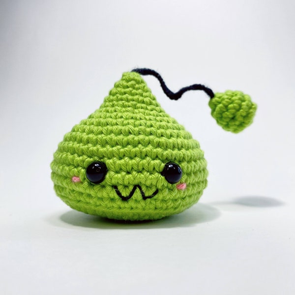 MapleStory Green Slime Crochet Plushie Amigurumi