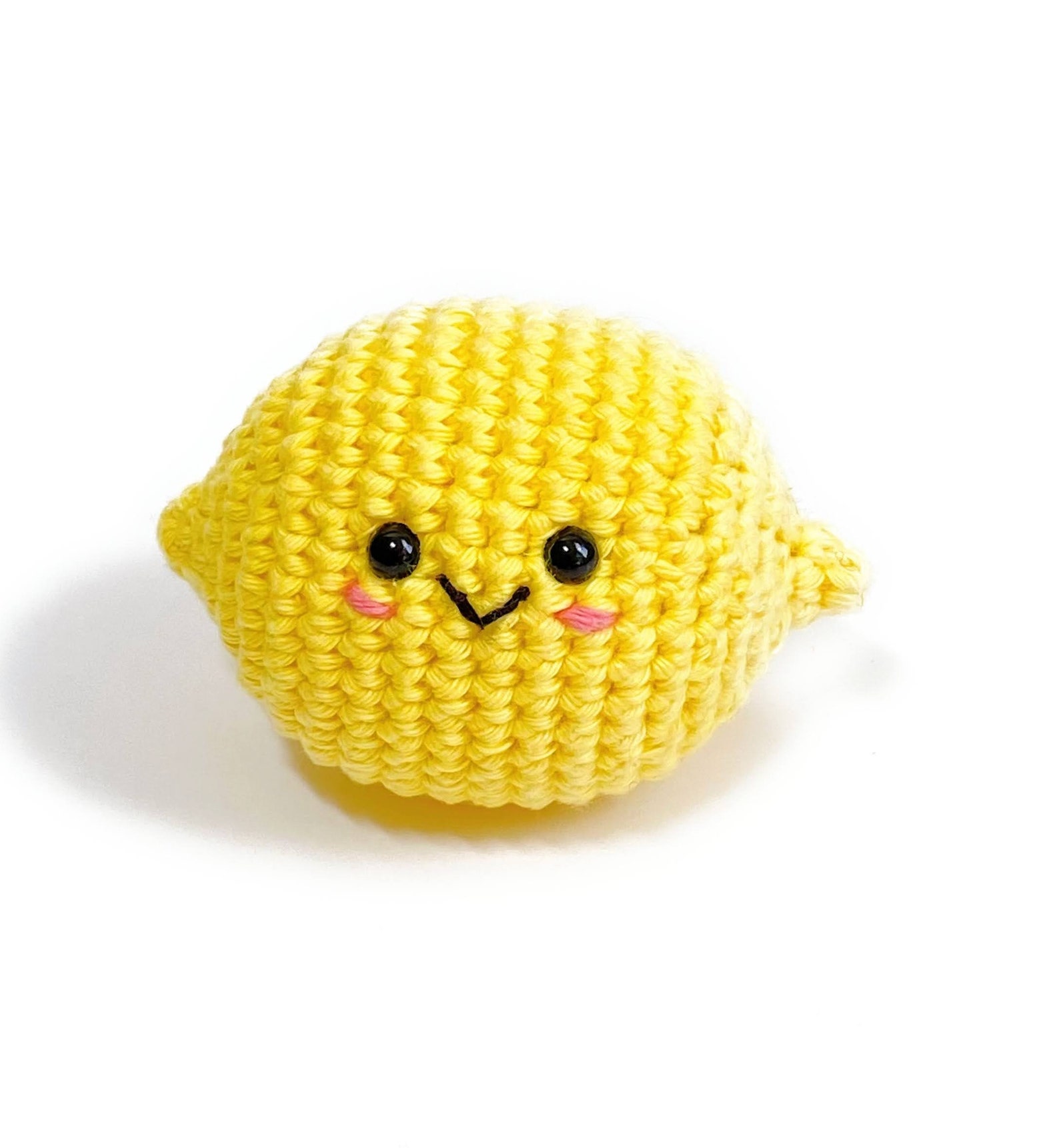 stuffed lemon toy