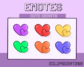 Cute Heart Emotes