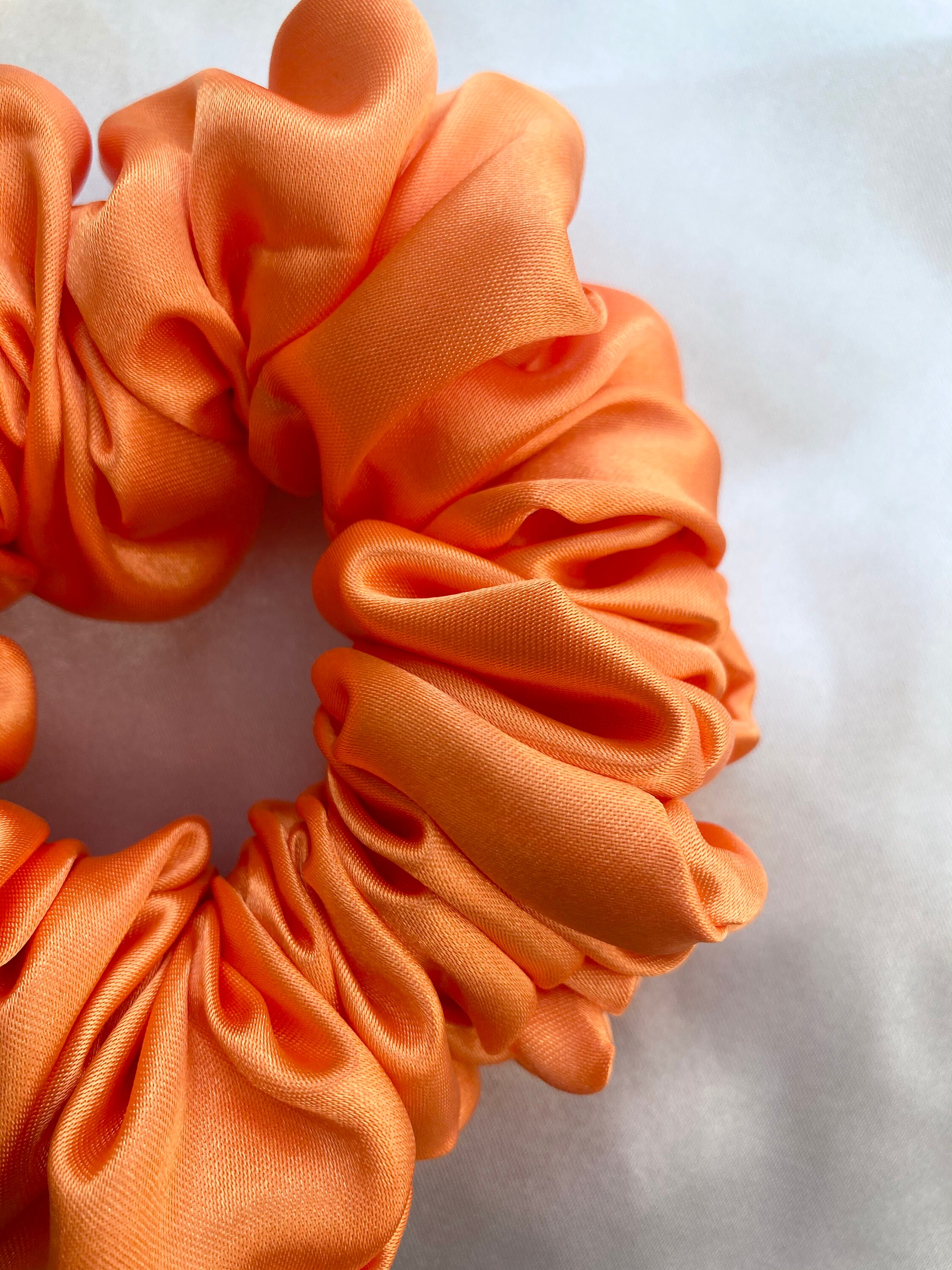 Silk scrunchie trending now. Etsy