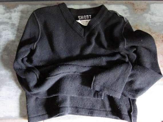 Maison Margiela Navy Blue Sweater Small