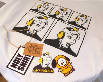 Jimin from BTS Lachimolala t-shirt