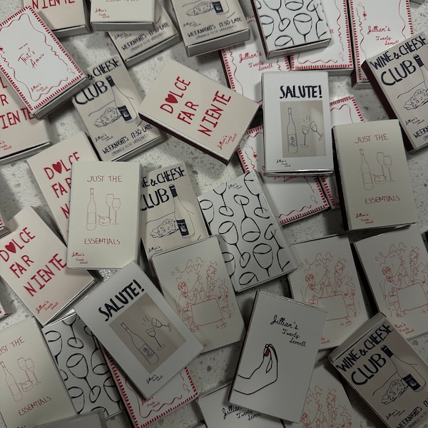 Custom Matchboxes - Etsy