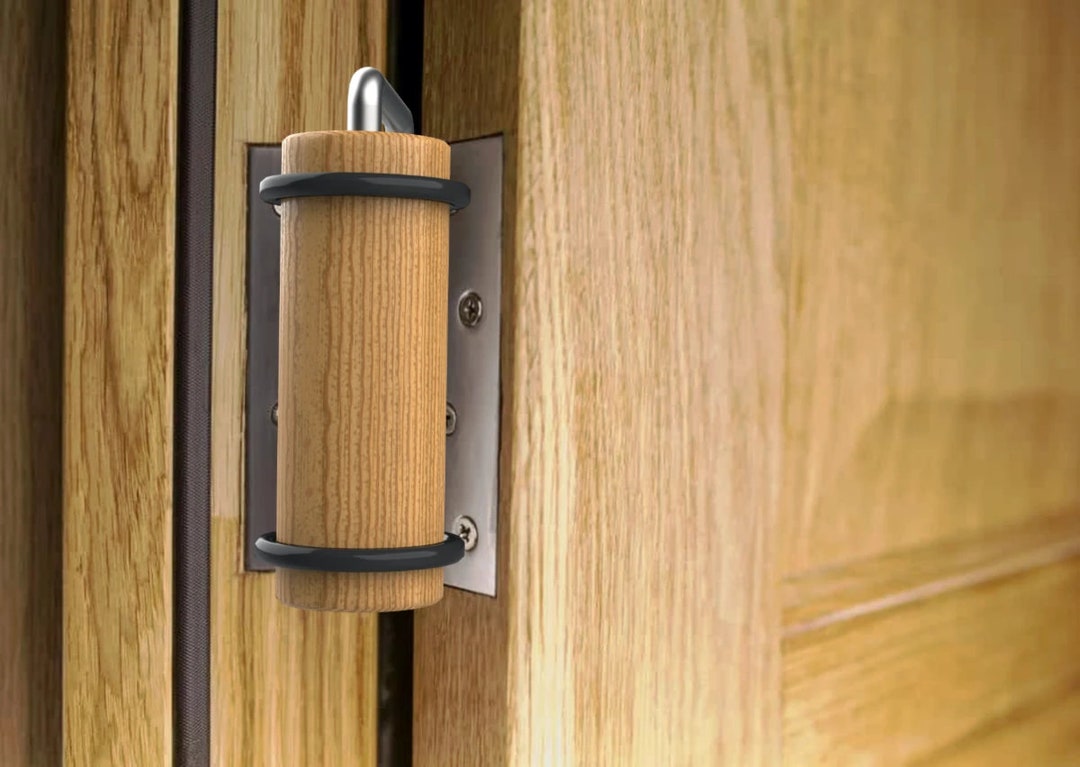 Hanging Doorstop Prop Doors Open Easily and Safely No Drilling Easy to Hang  on Hinge Door Stop for All Doors Convenient Wood Door Stop - Etsy