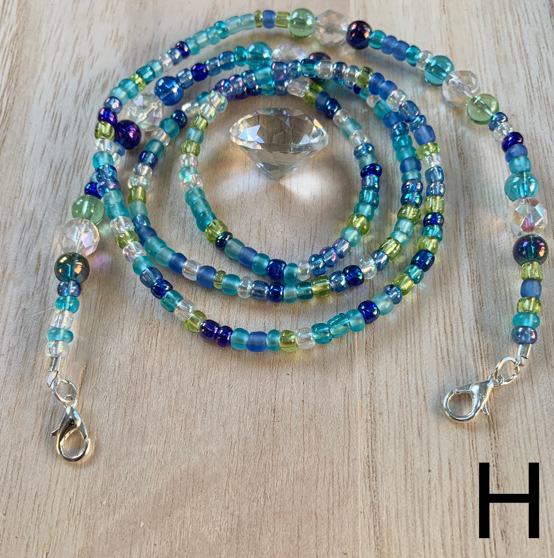 Beaded Face Mask Necklace Mask Holders 30 Etsy