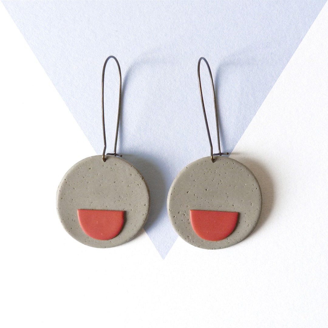 Ohrringe Aus Beton