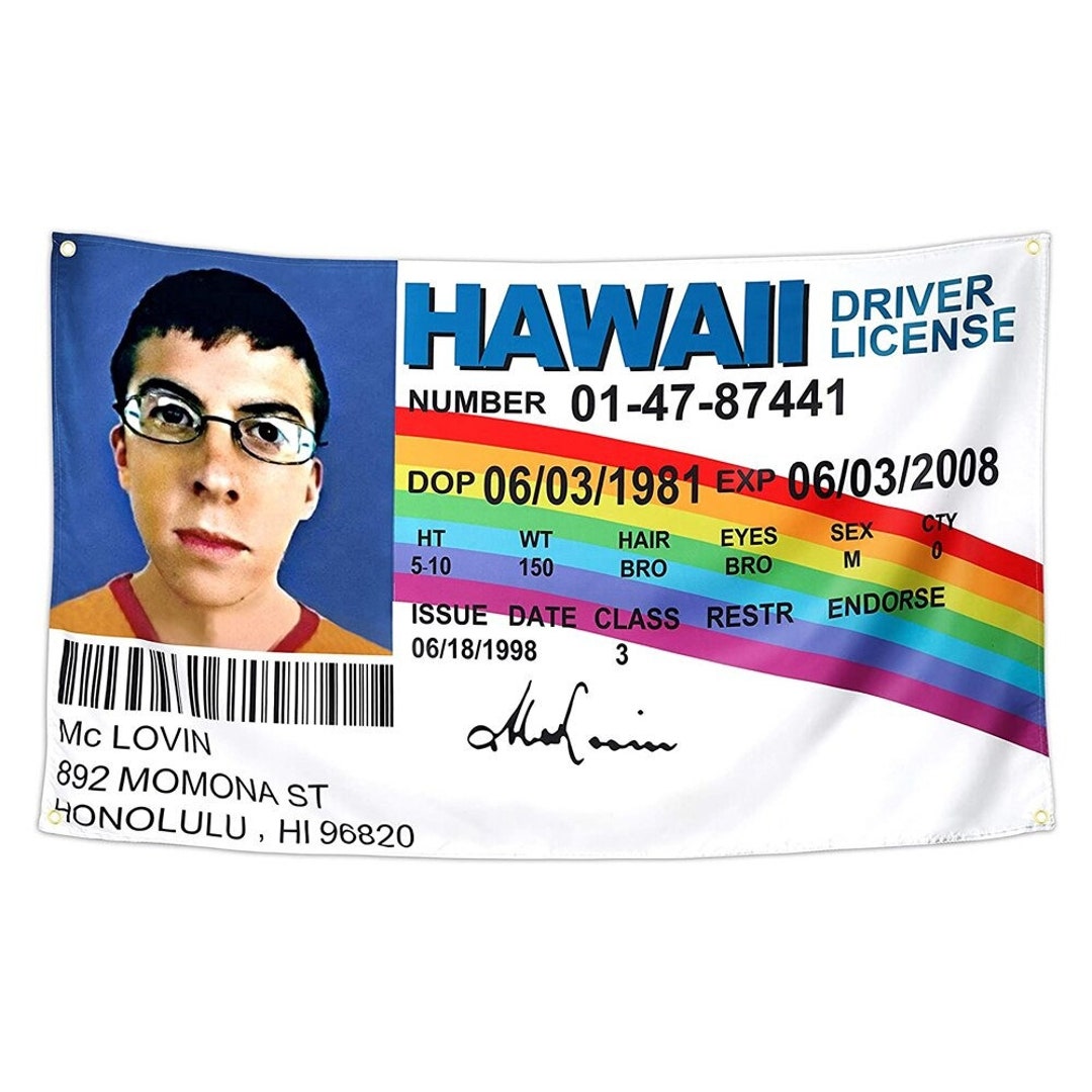 Mclovin Fake Id For Sale
