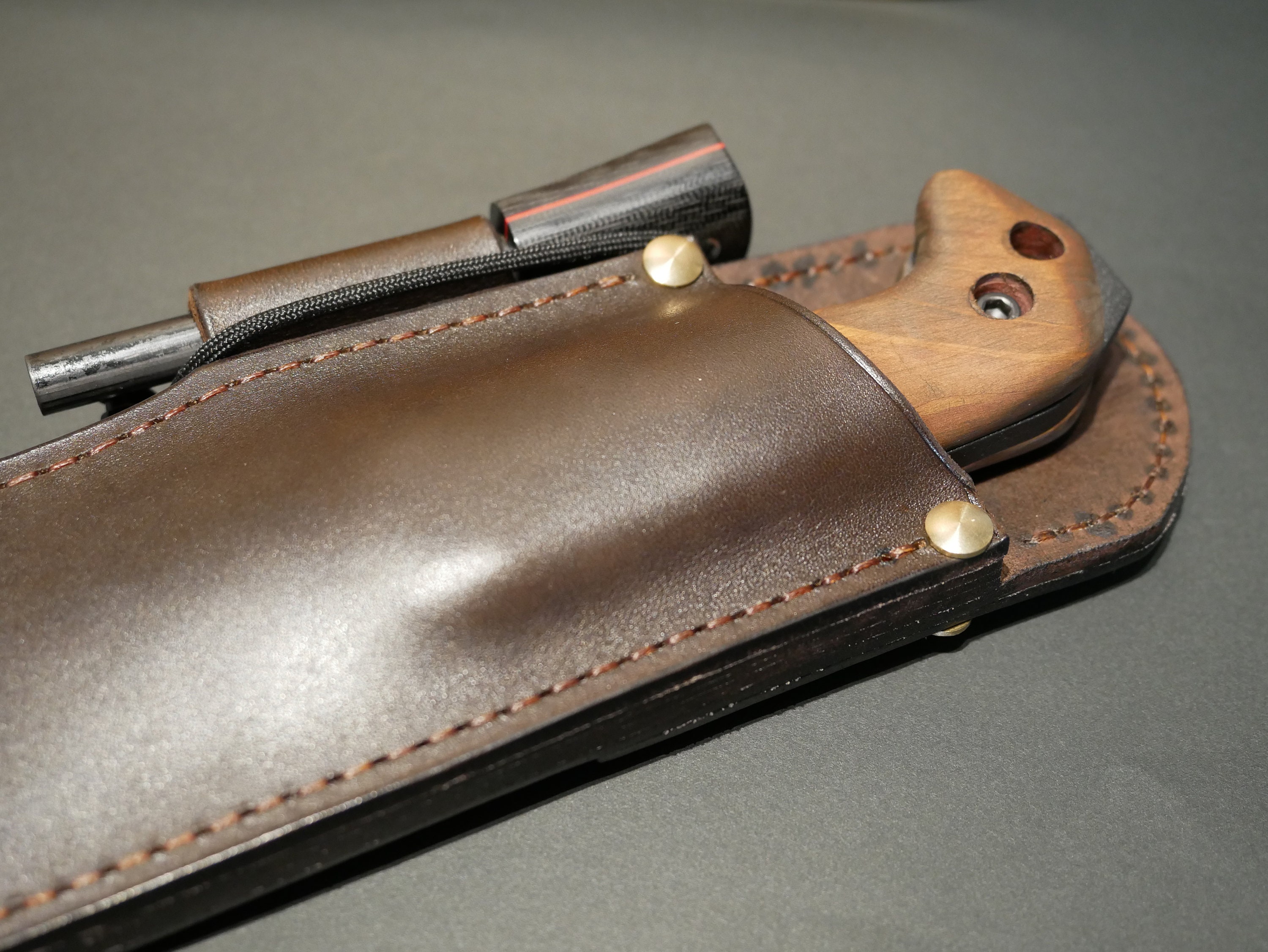 Ka-bar Leather Sheath Survivor - Ivan Leather