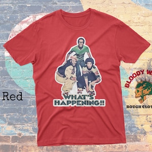 What&#39;s Happening 70&#39;s Cult Retro Tv Show Vintage Style T Shirt