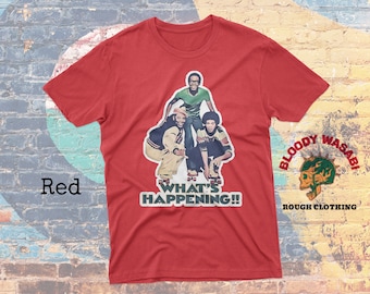 What's Happening 70's Cult Retro Tv Show Vintage Style T Shirt
