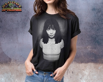 ビョーク　Tシャツ ビョーク デビュー ロゴ Tシャツ (ブルー / ホワイト) - Etsy 日本