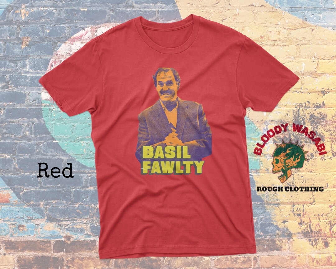 Fawlty Tower Basil Fawlty Retro Tv Show T Shirt Etsy fawlty-tower-basil-fawlty-retro-tv-show-t-shirt-etsy