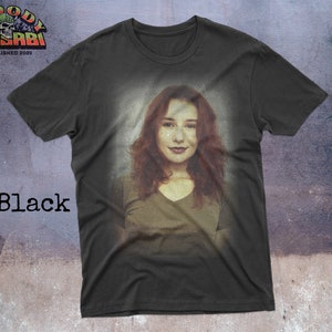 Cornflake Girl T-Shirt, Women&#39;s Tori Shirt, Tori Amos black Tee, 90s Rock icon, alt rock t-shirt, Tori Amos Lover, Cool Girl, Gift for Her