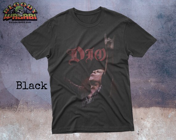 Dio T-shirt, Retro Inspired Vintage Metal Music Tee - Etsy