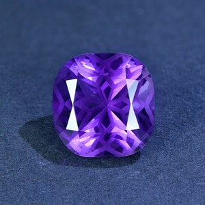 Cushion Shape Amethyst Stone Loose,Natural Purple Crystal Loose Gemstone,for Jewelry Making