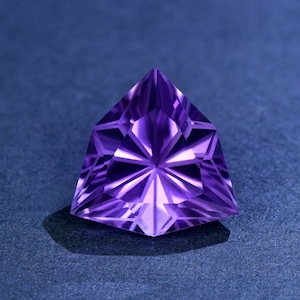 Unique Shield Shape Amethyst Loose Stone,Kite Cut Hexagonal Purple Crystal Loose Gemstone,for Jewelry Making